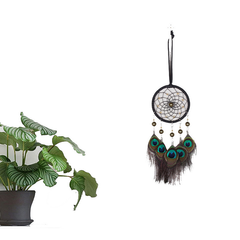 Indijas stila spalvu krelles mežģīnes piekārtiem rokdarbiem vintage indiešu sapņu ķērējs sienas auto dekorācijas ornaments mājas guļamistabas dekorācijas