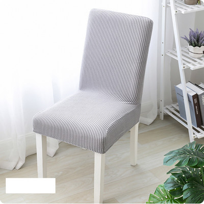 1 gab ēdamistabas krēsla pārvalks mājas ēdamistabai Spandex Sretch Elastica biezi krēslu sēdekļu pārvalki Mīksts futrālis krēsla virtuves vakariņām