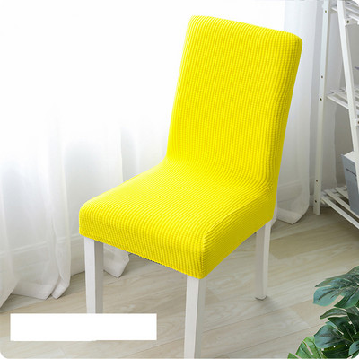 1 gab ēdamistabas krēsla pārvalks mājas ēdamistabai Spandex Sretch Elastica biezi krēslu sēdekļu pārvalki Mīksts futrālis krēsla virtuves vakariņām