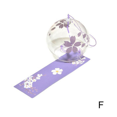 2021. gada jauns vēja zvans, stikls, japāņu stila rotājumi, mājas dekori, stikla dekori, virtuves mājas, roku darbs, rotājumi, biroja mēbeles, W8y7