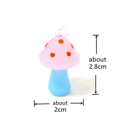 2 tk armsad hõbedast fooliumist käsitöö seenevõlusid, klaasist ripatsid, naiste isetehtud ehted kaelakee jaoks, käevõru, kõrvarõngaste valmistamise tarvikud