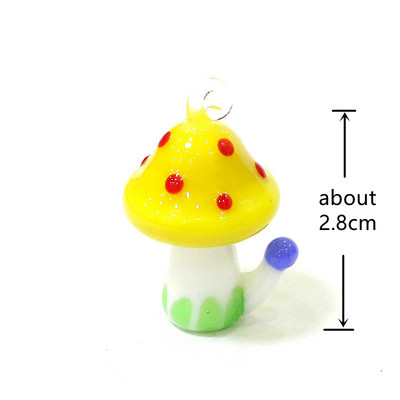 2 tk armsad hõbedast fooliumist käsitöö seenevõlusid, klaasist ripatsid, naiste isetehtud ehted kaelakee jaoks, käevõru, kõrvarõngaste valmistamise tarvikud