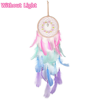 Krāsains sapņu ķērājs patieso spalvu iedegas Radošs sapņu ķērājs meitenēm Praktiskas īpašas dzimšanas dienas dāvanas mājas dekorēšana