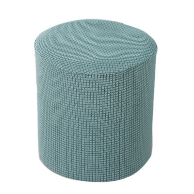 Apvalus osmanų užvalkalas vaflinis žakardo aksominis pėdų užvalkalas elastinga apsauga