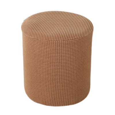 Apvalus osmanų užvalkalas vaflinis žakardo aksominis pėdų užvalkalas elastinga apsauga