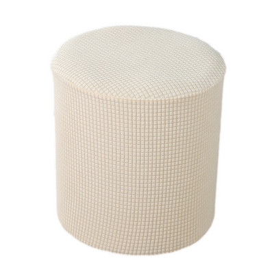 Apvalus osmanų užvalkalas vaflinis žakardo aksominis pėdų užvalkalas elastinga apsauga