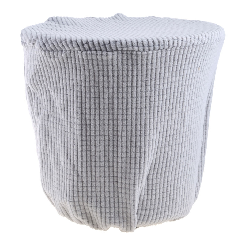 Apvalus osmanų užvalkalas vaflinis žakardo aksominis pėdų užvalkalas elastinga apsauga