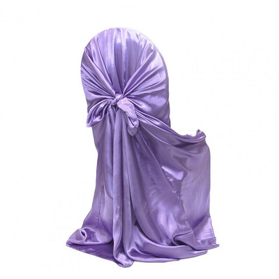 Skaists krēsla aizsargs, satīna krēsla pārvalks, noņemams ar svārkiem aizmuguri, krēsla pārvalks, aizsargs