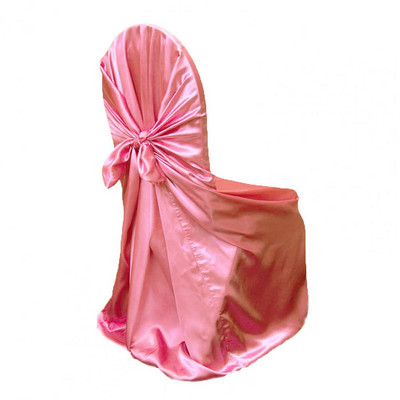 Skaists krēsla aizsargs, satīna krēsla pārvalks, noņemams ar svārkiem aizmuguri, krēsla pārvalks, aizsargs