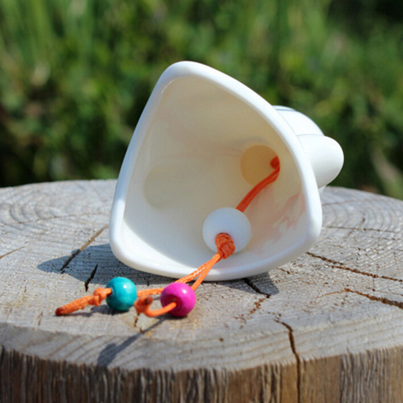 Karštos Japonijos stiliaus saulėtos lėlės vėjo varpeliai senoviniai namų palaiminimo dekoracijos keramika šypsenos lėlės vėjo varpeliai