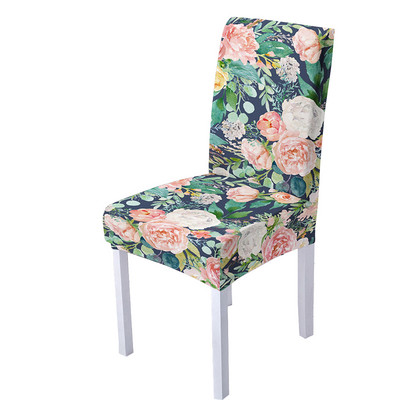 Butterfly spandeksa krēsla pārvalks ēdamistabas 3D ziedu apdrukas krēslu pārvalki ar augstu atzveltni viesistabas ballīšu mājas dekorēšanai