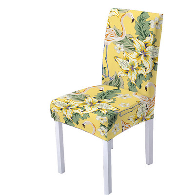 Butterfly spandeksa krēsla pārvalks ēdamistabas 3D ziedu apdrukas krēslu pārvalki ar augstu atzveltni viesistabas ballīšu mājas dekorēšanai