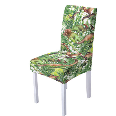 Butterfly spandeksa krēsla pārvalks ēdamistabas 3D ziedu apdrukas krēslu pārvalki ar augstu atzveltni viesistabas ballīšu mājas dekorēšanai