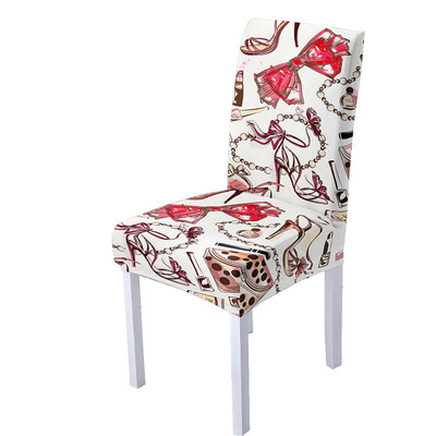 Aplauzuma otu apdruka Spandeksa krēsla pārvalks ēdamistabas pulvera istabas krēslu pārvalki ar augstu atzveltni viesistabas ballīšu dekorēšanai