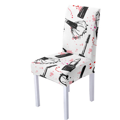 Aplauzuma otu apdruka Spandeksa krēsla pārvalks ēdamistabas pulvera istabas krēslu pārvalki ar augstu atzveltni viesistabas ballīšu dekorēšanai