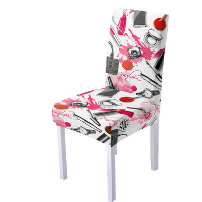 Aplauzuma otu apdruka Spandeksa krēsla pārvalks ēdamistabas pulvera istabas krēslu pārvalki ar augstu atzveltni viesistabas ballīšu dekorēšanai