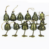 Feng shui budizmo varinis varpas Religinis vėjo varpas Buda Namų kabantis papuošimas Palaiminimas sėkmei Vėjo varpelio automobilio dekoras 1vnt.