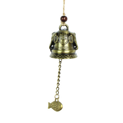 Feng shui budizmo varinis varpas Religinis vėjo varpas Buda Namų kabantis papuošimas Palaiminimas sėkmei Vėjo varpelio automobilio dekoras 1vnt.
