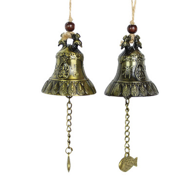 Feng shui budizmo varinis varpas Religinis vėjo varpas Buda Namų kabantis papuošimas Palaiminimas sėkmei Vėjo varpelio automobilio dekoras 1vnt.