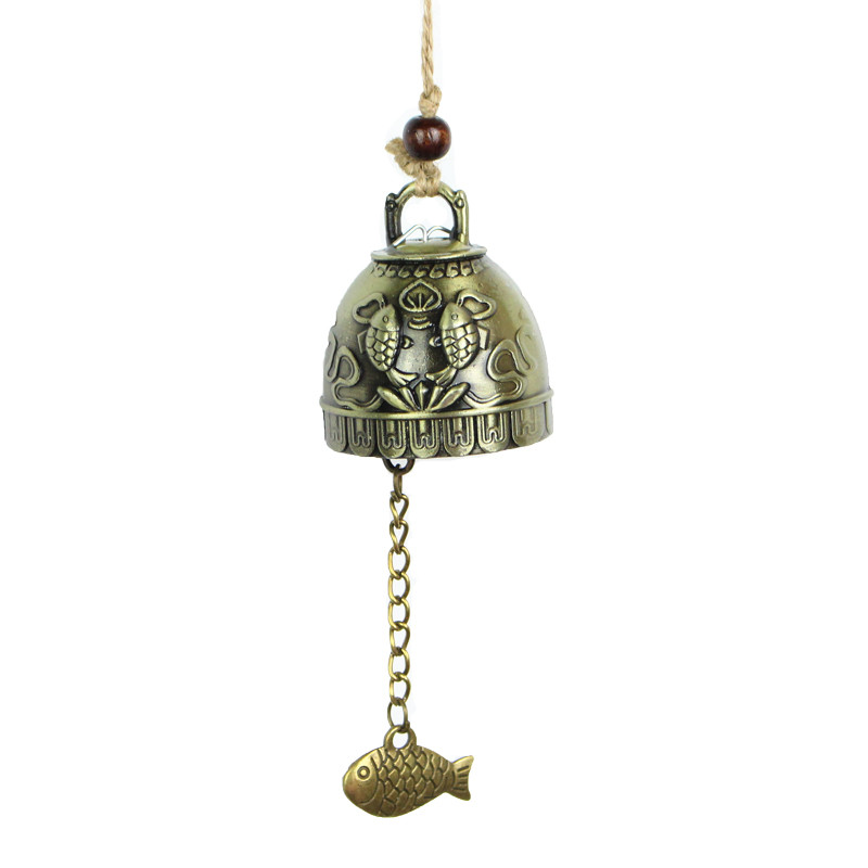 Feng shui budizmo varinis varpas Religinis vėjo varpas Buda Namų kabantis papuošimas Palaiminimas sėkmei Vėjo varpelio automobilio dekoras 1vnt.