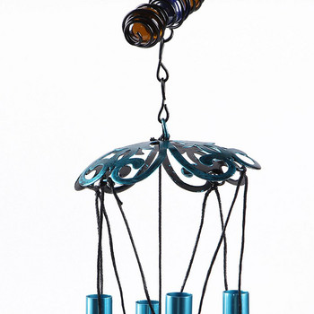 Wind Chime Декоративна Уникална ъглова шарка Дизайн Метален външен ангел Wind-bell Вътрешна висяща декорация