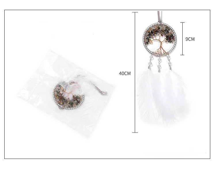 Feather Dream Catchers Διακοσμητικά αυτοκινήτου Δημιουργικό μενταγιόν καθρέφτη οπισθοπορείας Διακόσμηση εσωτερικών αξεσουάρ Κρεμαστά προμήθειες