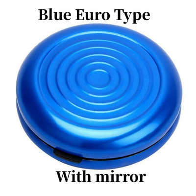 Apvalus USD/Euro monetų dalytuvas monetų laikymo piniginės piniginės laikikliai laikymo dėžutė aliuminio lydinio plastiko monetų piniginės piniginės laikikliai