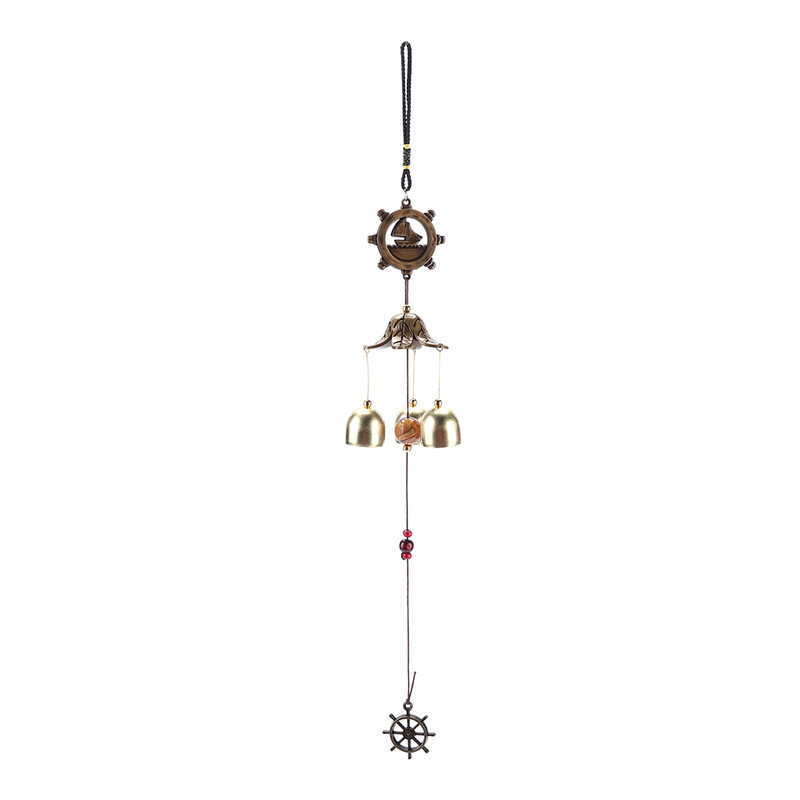 Ρετρό Wind Chime Yard Garden Κινεζική ανατολίτικη τυχερή μεταλλική κρεμαστή καμπάνες ανέμου Διακοσμητικά μπαλκονιού Τουριστική διακόσμηση