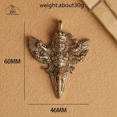 Misiņa Vadžra-Jakstu piesta Vadžras figūriņas Virves piekariņi Tibetas budisma piekariņi Misiņa mašīnas atslēgām piekarināmie mājas rotājumi