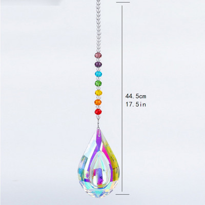 Crystal Tree of Life Catchers Crystals Ball Privjesak Rainbow Maker Viseći Suncatcher Ukras za prozor Dekoracija kućnog vrta
