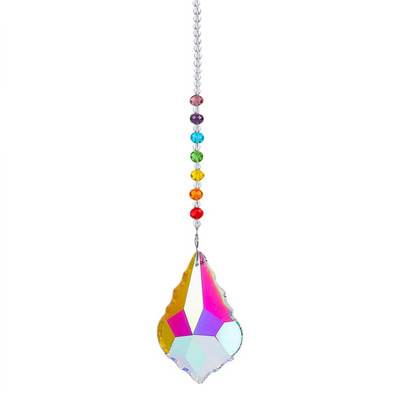 Crystal Tree of Life Catchers Crystals Ball Privjesak Rainbow Maker Viseći Suncatcher Ukras za prozor Dekoracija kućnog vrta