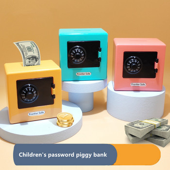 Γελοιογραφία Μίνι χρηματοκιβώτιο ΑΤΜ γουρουνάκι Κωδικός Τράπεζας οικιακά στολίδια Κουτί τραπεζογραμματίων Μετρητά Κέρματα Αποθήκευση Παιδιά Δώρο γενεθλίων