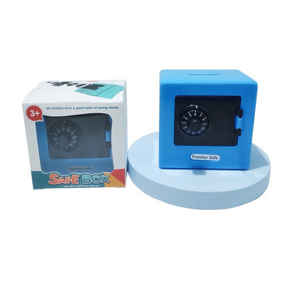 Crtani bankomat Mini sef Piggy Deposit Bank Code Banka kućni ukrasi Kutija za gotovinu Kovanice Štednja Pohrana Dječji rođendanski dar