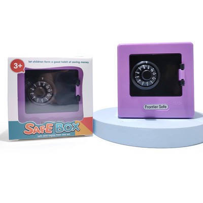 Crtani bankomat Mini sef Piggy Deposit Bank Code Banka kućni ukrasi Kutija za gotovinu Kovanice Štednja Pohrana Dječji rođendanski dar
