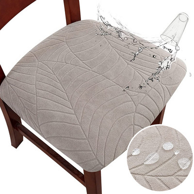 Αδιάβροχο ελαστικό κάλυμμα καθίσματος καρέκλας Καλύμματα καρέκλας τραπεζαρίας Ελαστικό αφαιρούμενο κάλυμμα μαξιλαριού για δεξιώσεις κουζίνας 1 ΤΕΜ.