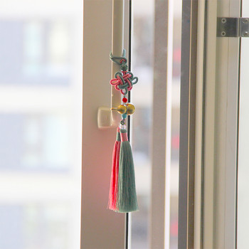 1 τεμ. Κινέζικος Κόμπος Φούντα Κολοκύθα Πόρτες Φενγκ Σούι Χειρολαβή Αξεσουάρ Διακόσμηση σπιτιού Αυτοκίνητο Lucky Hanging Craft Αισθητική διακόσμηση δωματίου