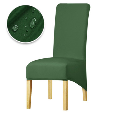 Vízálló székhuzat Stretch XL méretű hosszú háttámla székhuzatok üléshuzatok háttámlával esküvői ebédlői székek konyhába