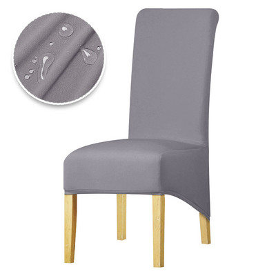 Vízálló székhuzat Stretch XL méretű hosszú háttámla székhuzatok üléshuzatok háttámlával esküvői ebédlői székek konyhába