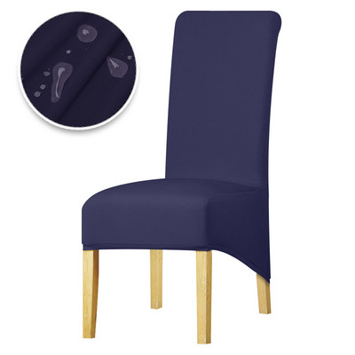 Vízálló székhuzat Stretch XL méretű hosszú háttámla székhuzatok üléshuzatok háttámlával esküvői ebédlői székek konyhába