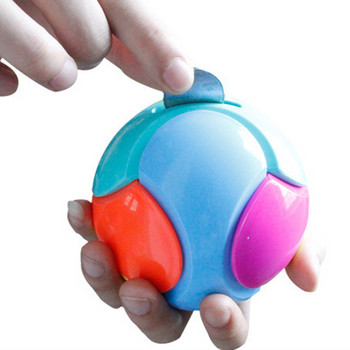 Piggy Bank Πλαστική συναρμολόγηση Παζλ Παζλ Πολύχρωμη Στρογγυλή Μπάλα Σχεδιασμός 3D Puzzle Παιχνίδια πνευματικής εκπαίδευσης για παιδιά