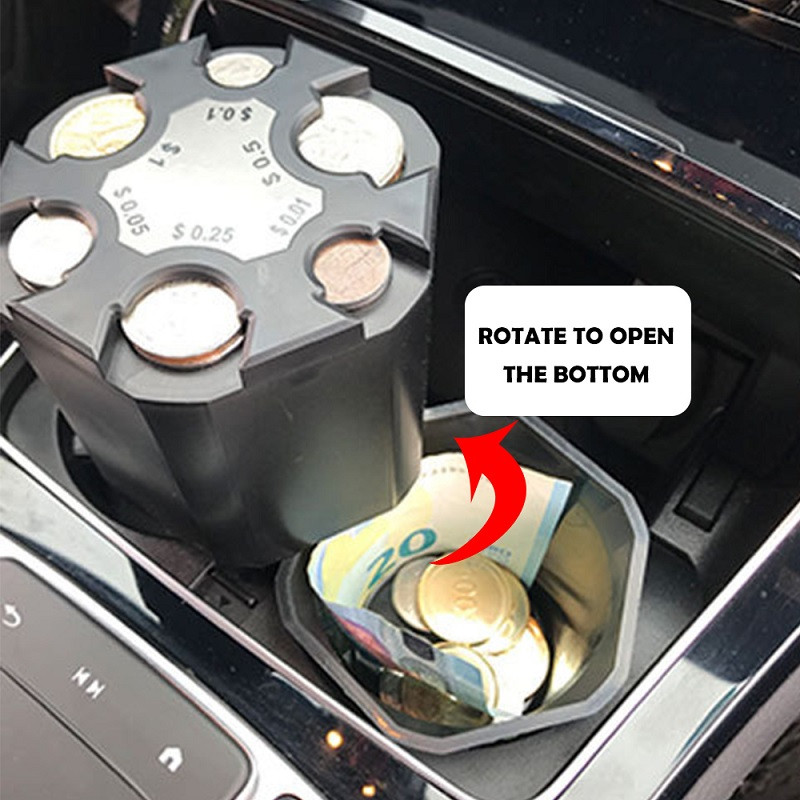 Automobilis Piggy Bank Didelės talpos Pinigų Sandėliavimas Saugi Plastikinė Monetų Dėžutė Eurų doleris Organizatorius Talpykla Piniginė Vaiko žaislai Dovana