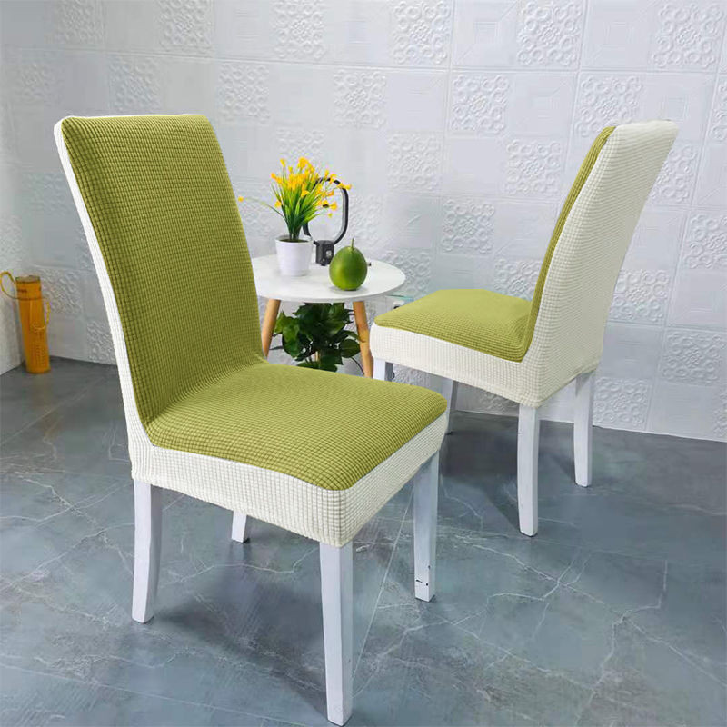 Creative Color Matching Universāls ēdamistabas krēsla pārvalks Modes mājas dekors krēsla pārvalks Augstas kvalitātes Hotel Party Elastīgs krēsla pārvalks