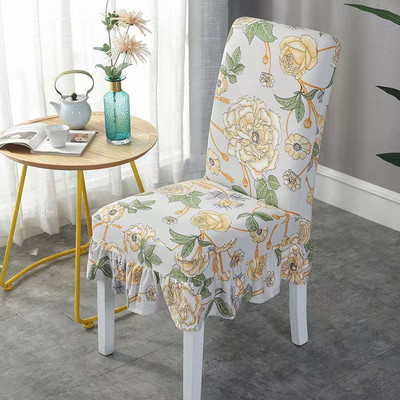 Universalus kėdės užvalkalas, tamprus, elastingas biuro sėdynės užvalkalas restorano banketui viešbučio kėdės užvalkalas, atsparus dėmėms, plaunamas