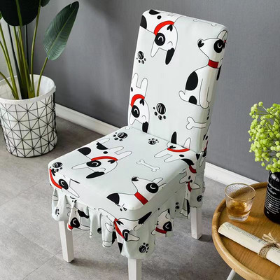 Universalus kėdės užvalkalas, tamprus, elastingas biuro sėdynės užvalkalas restorano banketui viešbučio kėdės užvalkalas, atsparus dėmėms, plaunamas