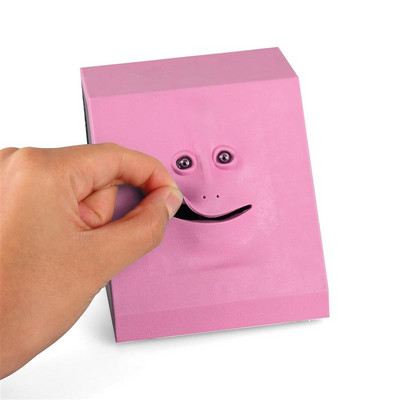 Sejas naudas ēšanas kaste Cūciņa banka krājkaste Automātiskā krājkase košļājamā kaķa seifs Naudas ietaupījumi bērniem konfekšu mašīna