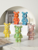 Little Bear ceramics saving pot Декорация на дома Кутия за монети Касичка за пари скандинавска фигурка офис аксесоари детски подарък декорация