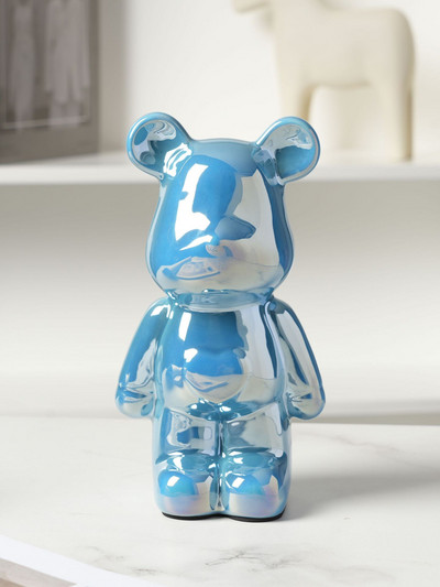Little Bear ceramics saving pot Декорация на дома Кутия за монети Касичка за пари скандинавска фигурка офис аксесоари детски подарък декорация