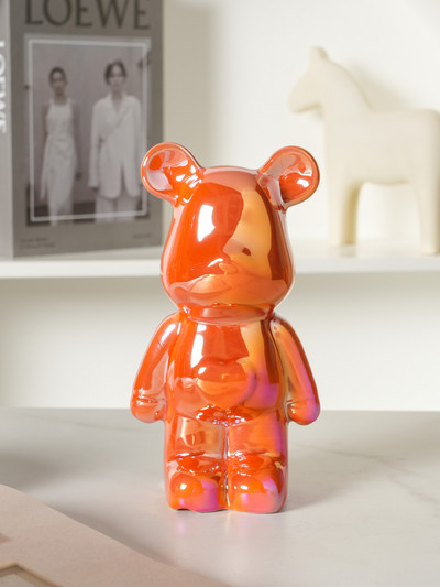Little Bear ceramics saving pot Декорация на дома Кутия за монети Касичка за пари скандинавска фигурка офис аксесоари детски подарък декорация