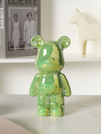 Little Bear ceramics saving pot Декорация на дома Кутия за монети Касичка за пари скандинавска фигурка офис аксесоари детски подарък декорация