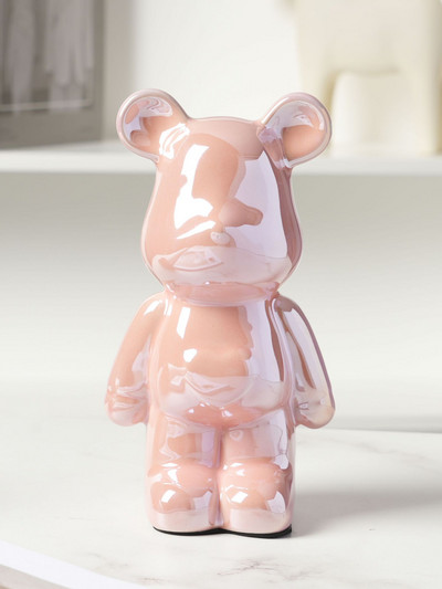 Little Bear ceramics saving pot Декорация на дома Кутия за монети Касичка за пари скандинавска фигурка офис аксесоари детски подарък декорация
